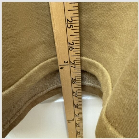 Balenciaga x Yeezy Gap Fleece Yoke Tee Brownstone Size Large Gorpcore Streetwear - Picture 8 of 8